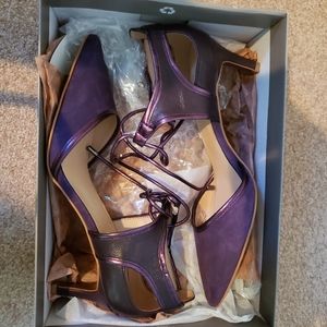 NEW Franco Sarto Purple Darlis Heels